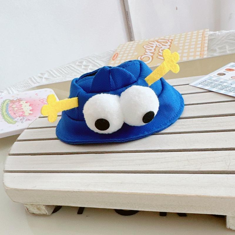 Für 17cm Labubu Hut Sit Party Macaron Outfit Puppe Eimer Fischerhut Niedliche Puppenzubehör Taiyaki Stirnband Kinder Mädchen Spielzeug