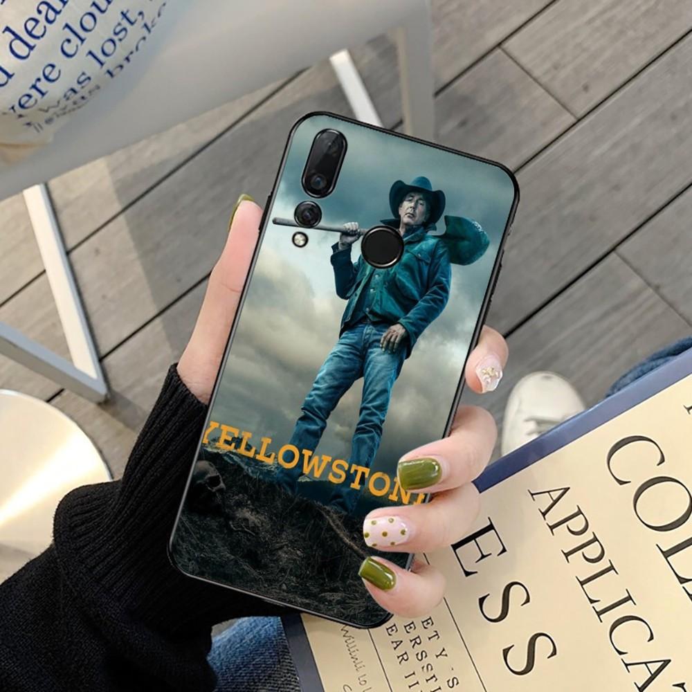 American TV Series Yellowstone Phone Case For Huawei Y9 6 7 5 Prime Enjoy 7s 7 8 Plus 7a 9e 9plus 8E Lite Psmart Shell