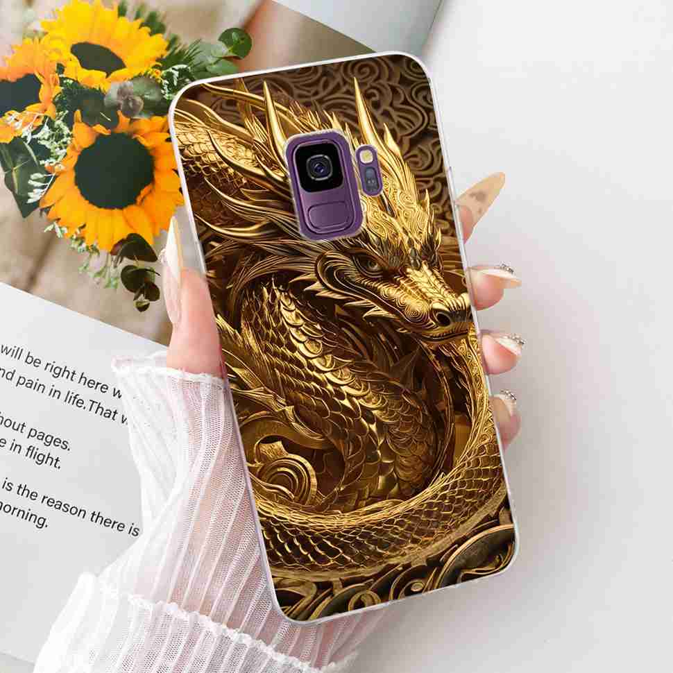 Protective Cases For Samsung Galaxy S9 Plus Soft Silicone Back Cover For Samsung S9Plus S9+ Summer Fresh Butterfly Shell Capa