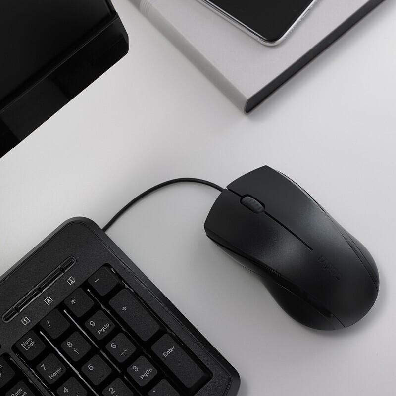 Rapoo NX1720 Wired Keyboard and Mouse Combo