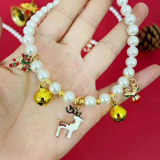 Pet Necklace Adjustable Friendly to Skin Extension Chain Lobster Clasp Design Allergy Free