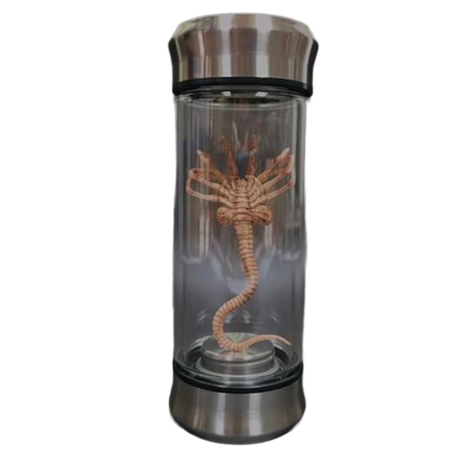 

Інопланетний Сяючий Танк Інопланетний Зразок Face Hugger Ембріон Смола Ремесло Кіно Реквізит Виготовлення Домашня Прикраса One Size