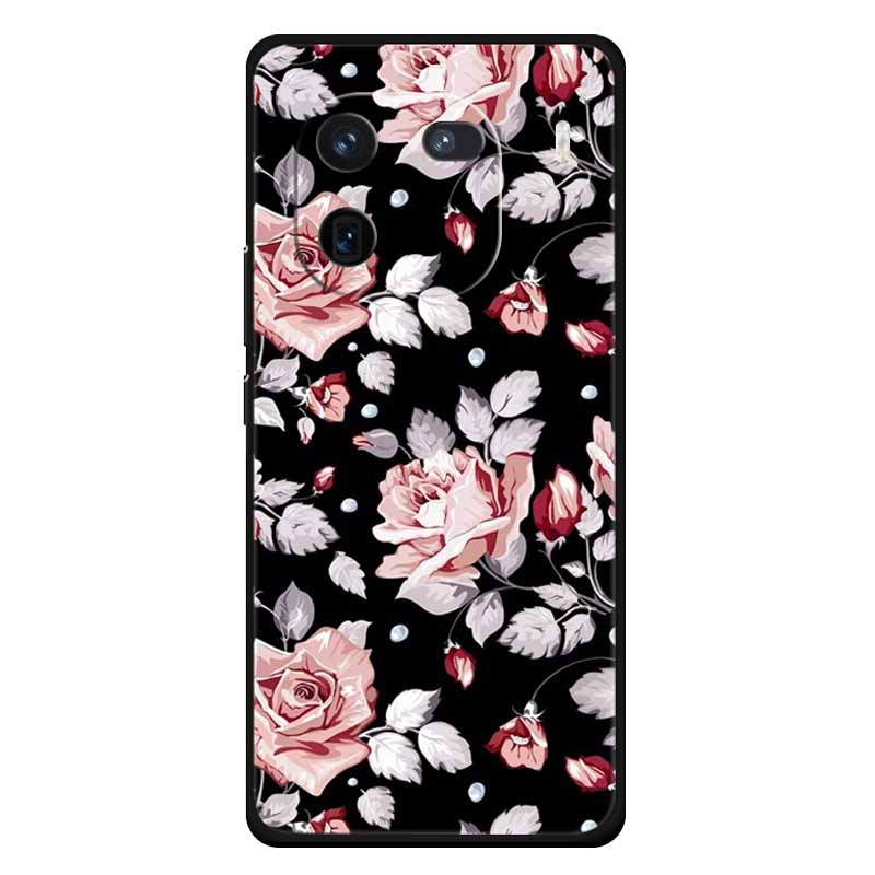 Für Vivo Iqoo 12 Hülle Weiches Silikon Katze Eule Mode Rückseitenabdeckungen für Vivo iQOO 12 Pro Hüllen Marmor Stoßfeste Handyhüllen Iqoo12