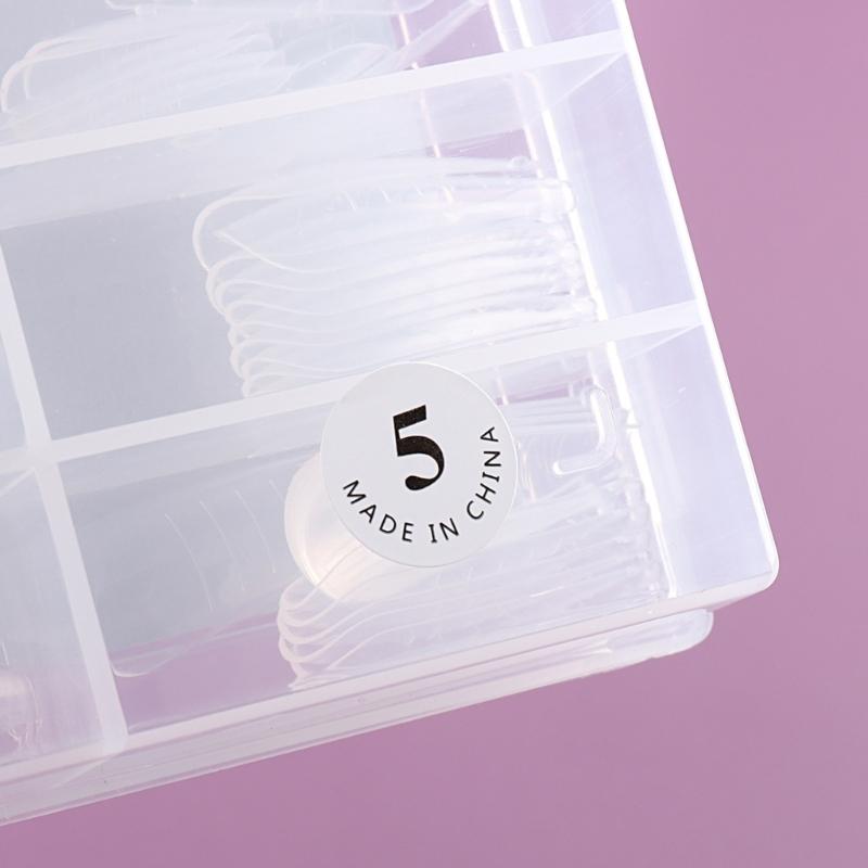 Poly-Extension Gel Dual Nail Form Builder Nail Gel Nail Molds Oval False Nail Tips for Gel Manicure Nail Art Designs