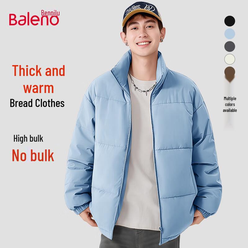 Baleno Men s Winter Anti-static Warm Stand Collar Puffer Jacket 3XL
