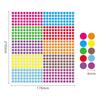 19mm Round Waterproof Self-Adhesive Color Dot Labels for Identification and Classification