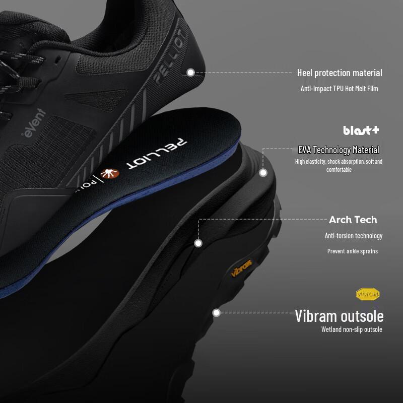 PELLIOT HT Sky Waterproof Unisex Outdoor Hiking Shoes