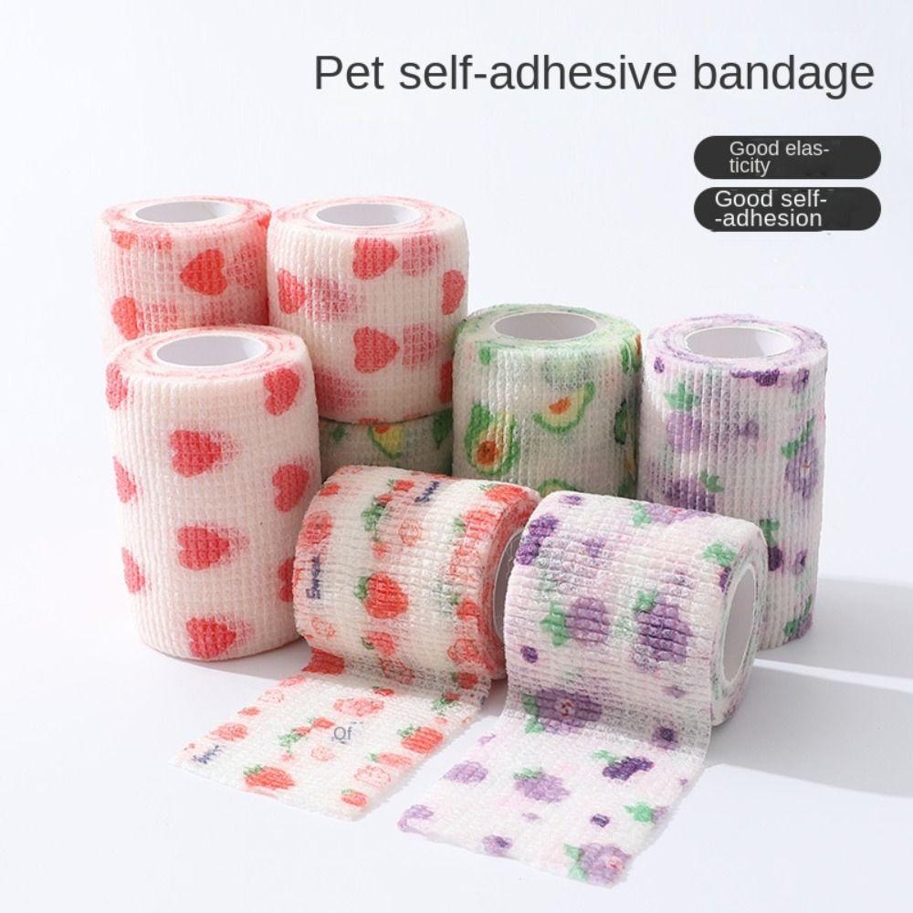Breathable Dog Foot Covers Anti-dirty Pet Go Out Foot Wrap Durable Pet Self-adhesive Bandage