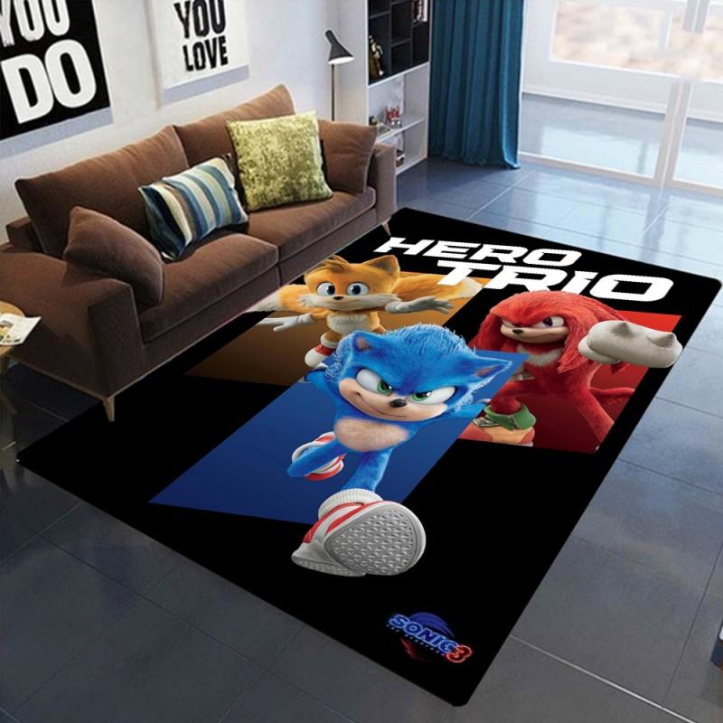 

Синій Їжак Популярна Гра Килим Килими для Дому Вітальні Спальні Дивана Кухні Килим Нековзний Килимок для Підлоги 120*160cm