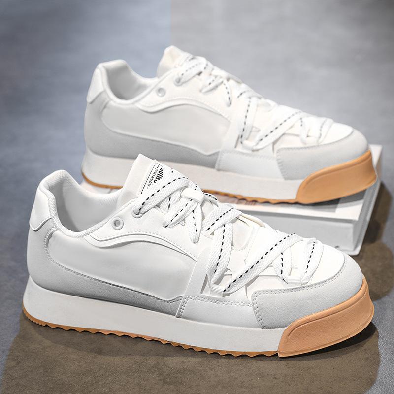 Forrest Gump Schuhe Herren vielseitig Frühling neu Low-Top Schnür-Board-Schuhe Herren höhenverstärkend Modetrend lässige Herrenschuhe