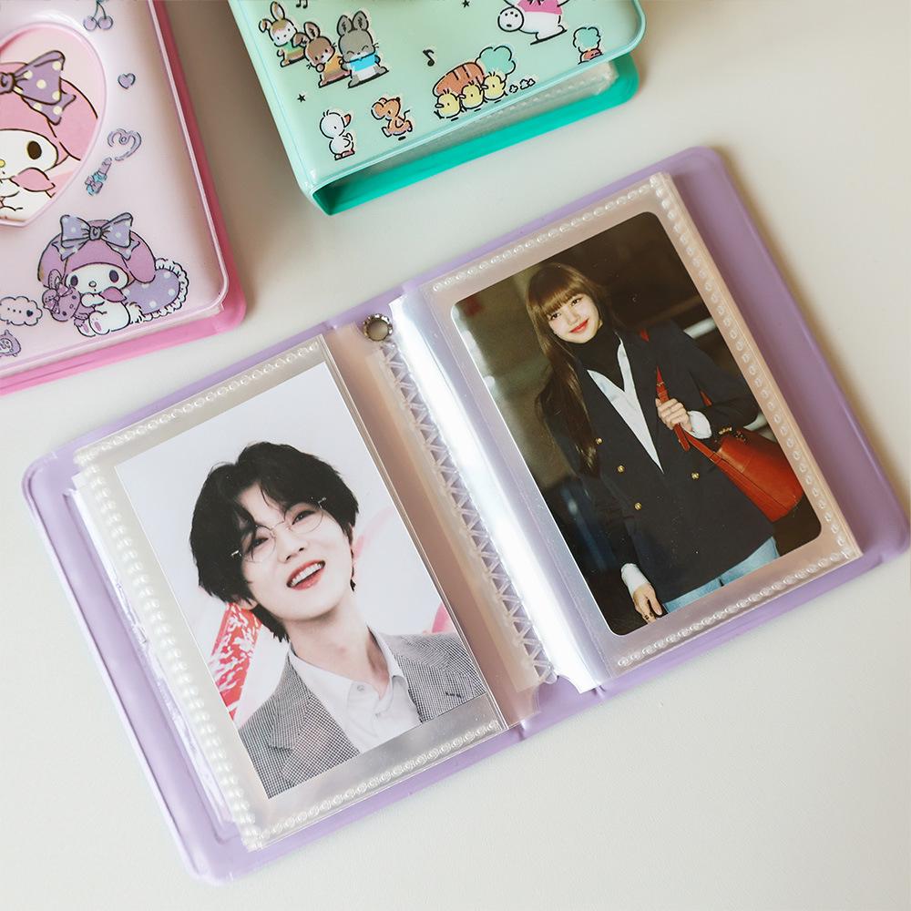 Cinnamoroll Sanrio Card Holder: Cute Polaroid Mini Storage Album