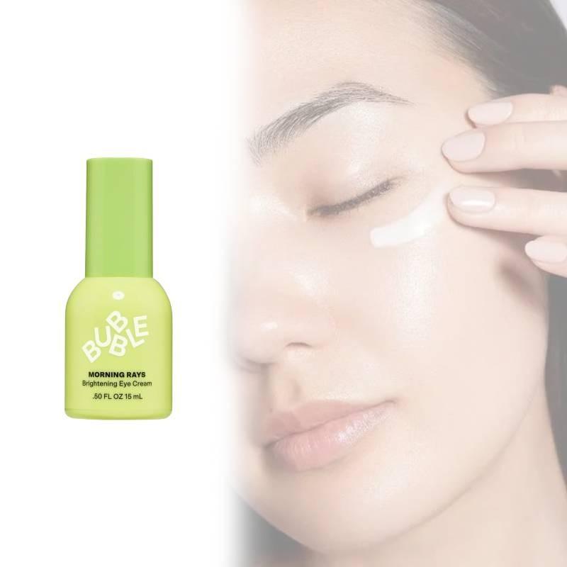 Creme Revitalizante de Olhos com Bolhas Clareador Para Olheiras e Inchaço 15ml