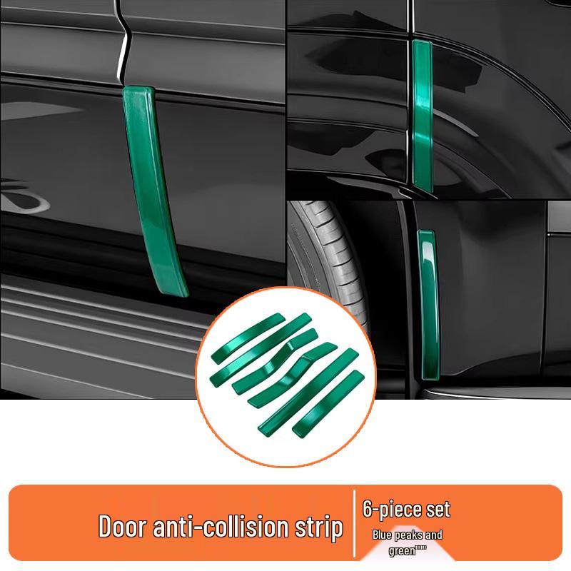 

Leopard Titanium Car Door Anti-Collision Strip & Tailgate Anti-Scratch Decorative Accessory