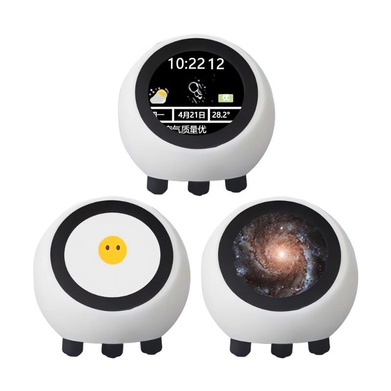 AI Voice Chat Robot 1.28'' Screen Builtin Battery Featuring 1.28Inch Screen Voice Recognition