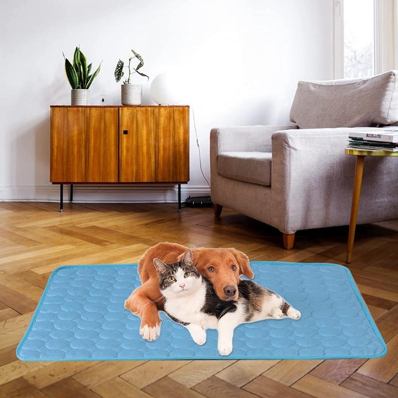 Pet Ice Mat Kennel Dog Mat Pet Ice Silk Mat Cat Cooling Mat Washable Dog Cooling Mat Cooling Mat Blanket