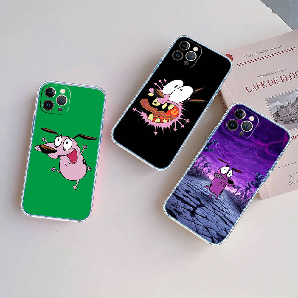 C-Courage C-Cowardly D-Dog Case for Motorola G10 G20 G04 E30 E40 E22 E20 E13 E15 G22 G23 G05 G75 G35 G55 E22S E7 G6 G7 G8 G9 Plus Power Play