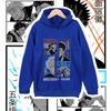 Kinder Anime Hoodie Jujutsu Kaisen Gojo Sukuna Print Unisex Sweatshirt für Jungen Mädchen Cartoon Freizeitkleidung