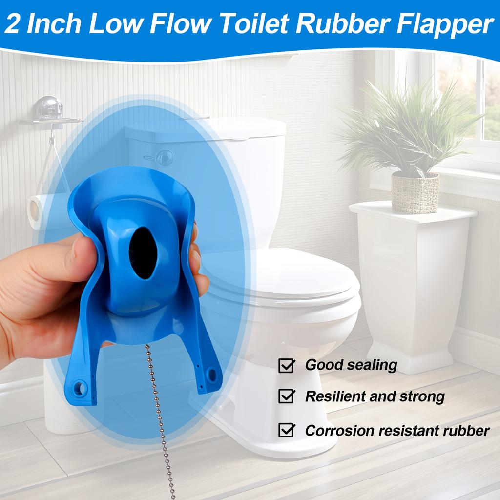Universal Toilet Flusher Replacement Kit Toilet Flush Flapper Repair Kit Include Toilets Fill Valve Replacement 3 Inch Low Flow