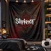 Wall Hanging Tapestry Slipknot Print Cloth for Living Room Bedroom Home Decor
