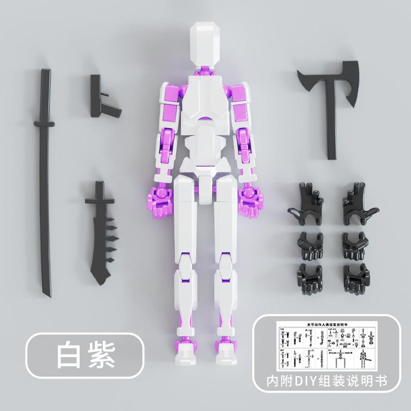 3D-gedrucktes Schaufensterpuppen-Actionfiguren-Spielzeug Dummy 13 Formwandler Roboter Mehrgelenkig Beweglich Kinder Erwachsene Eltern-Kind-Spiele Geschenke