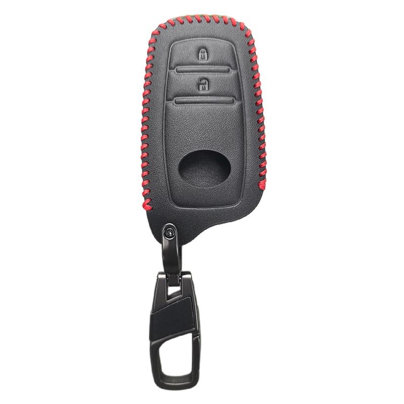 Leather Car Key Cover Case For Toyota Tacoma Fortuner Corolla Venza Grand Highlander Rav4 Xse Prime Land Cruiser Hilux