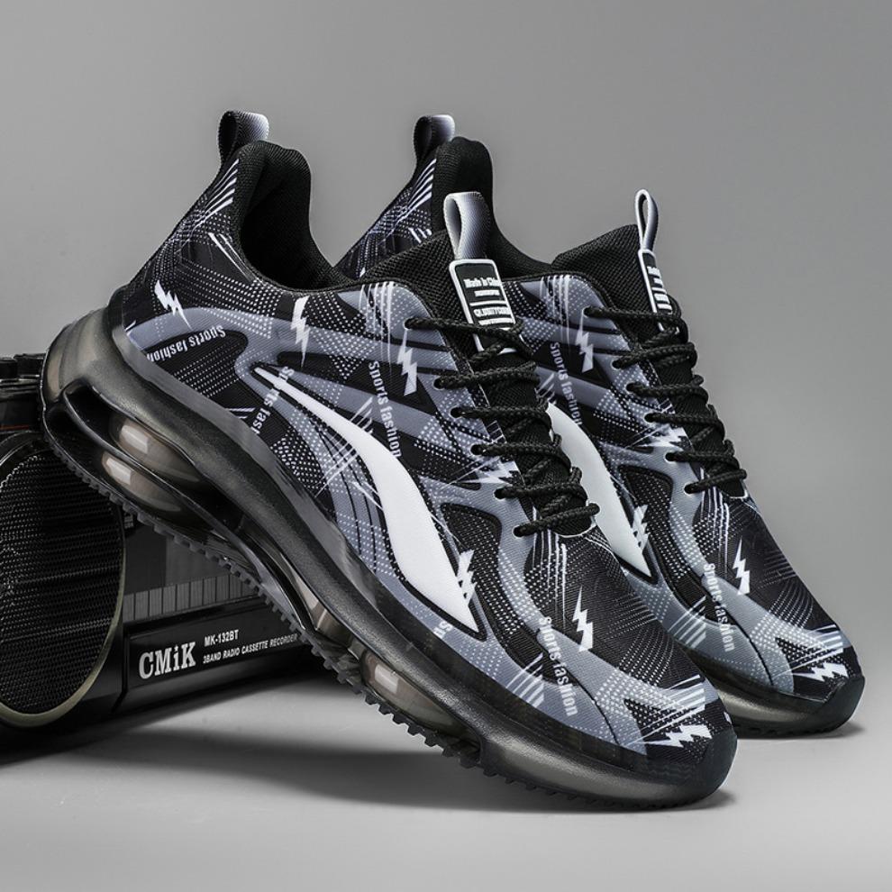 Men Summer Shoes Breathable Comfortable NonSlip Fashion Men's Basketball Air Cushions, Non Slip, Shock Absorbing