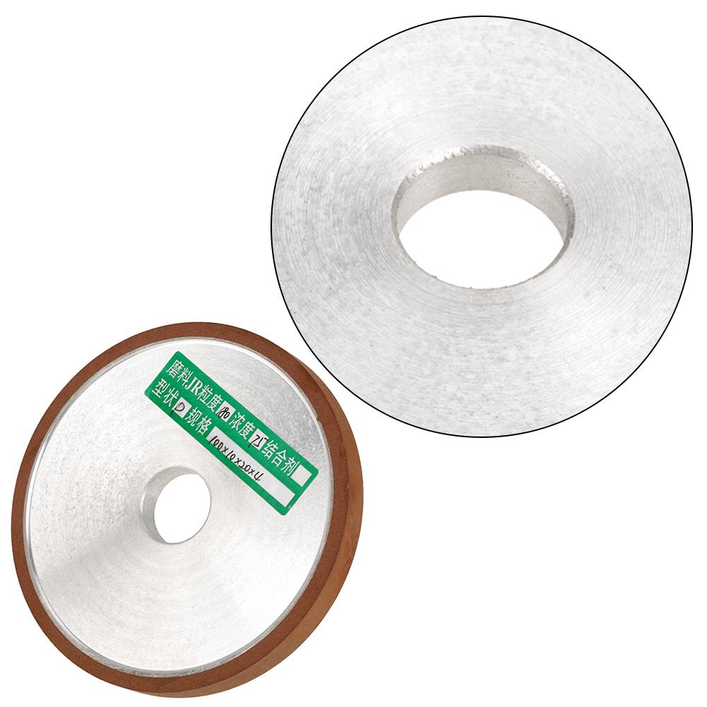 1Pcs 100*20*10mm Diamond Resin Grinding Wheel Disc for Cutter Grinder Polishing Grit 180
