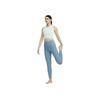 Nike Zenvy Air Series Logo Print High Waist Leggings Women Leggings Dynamic-Blue DQ6014-440