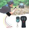 Wasserdichte Fernbedienung mit Schalter, 12 V DC, 433 MHz, drahtlose Seilwinden-Bergung für SUV und ATV