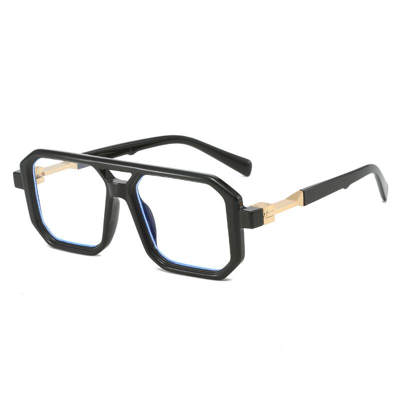 2023 Retro Double Bridge Aviator Sunglasses - European & American Minimalist Fashion