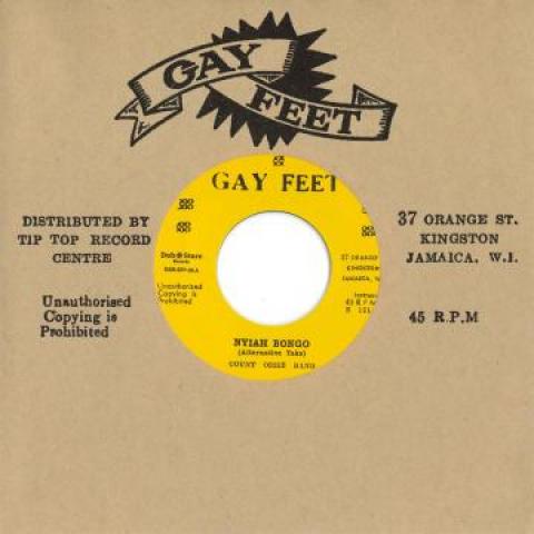 

7inch Record COUNT OSSIE BAND PATSY MILLICENT Nyiah Bongo Alternative Take Pa DSRSP739 Gay FeetDub St 1967 Japan Reggae Ska Dub