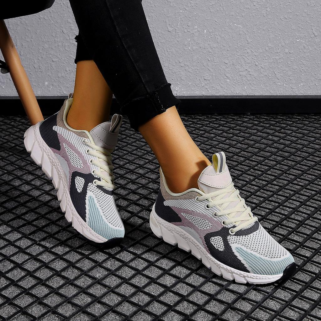 Big Size Couples Walking Sneakers Casual Comfortable Breathable Lightweight Running Shoes Outdoor Fitness Sports Shoes