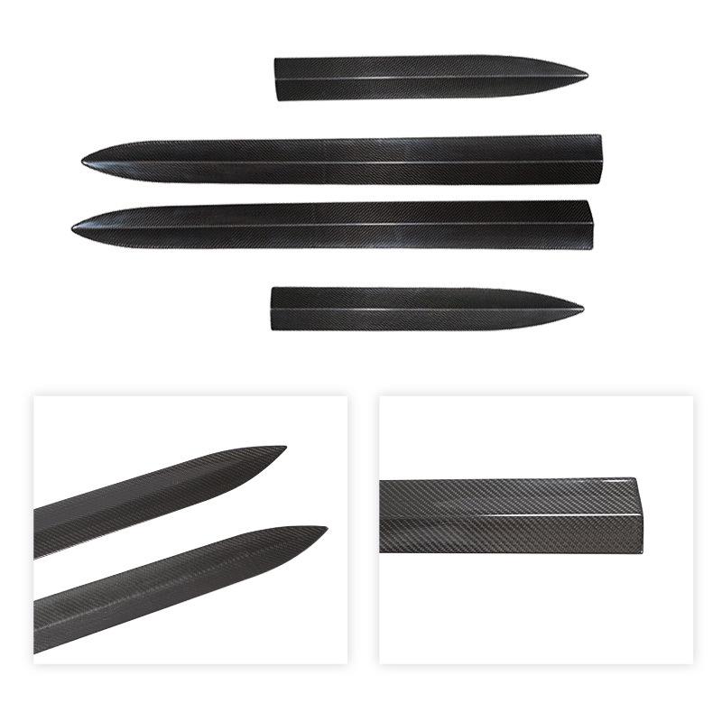 Tesla Model 3 Custom Dry Carbon Fiber Exterior Anti-Collision Strip