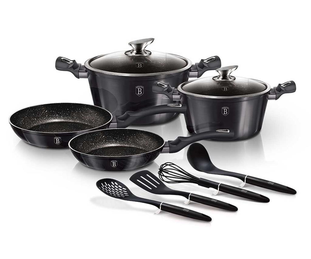 BERLINGERHAUS BH-6917 CARBON PRO COOKWARE SET