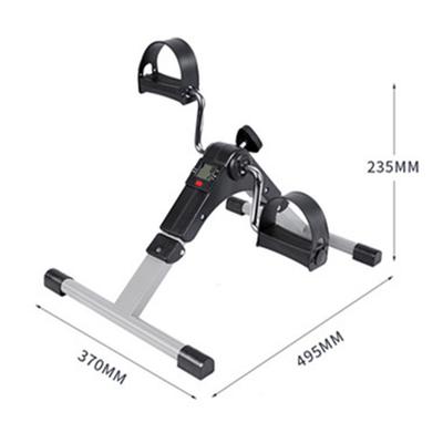 Mini Exercise Bike Under Desk Bike Pedal Exerciser With LCD Display Portable Desk Bike Peddler Machine For Arms Legs Workout