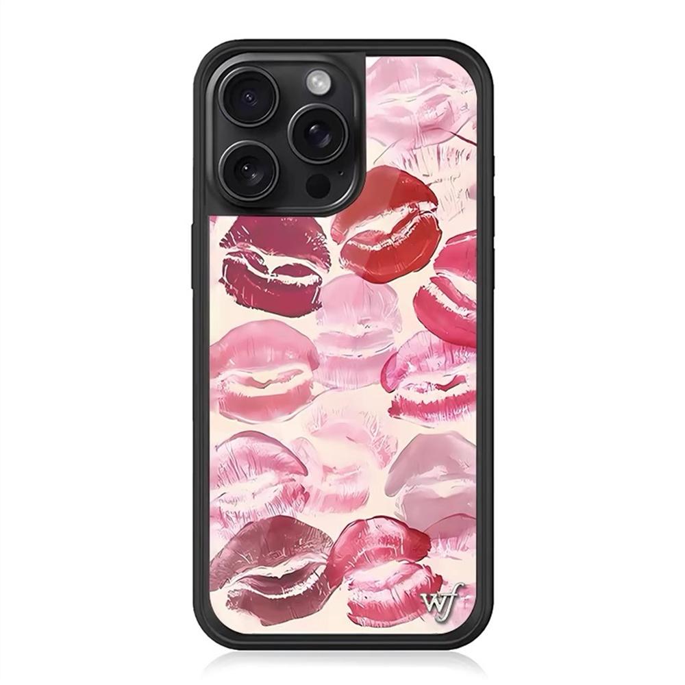 

Wildflower Phone Case Cute strawberry for iPhone 17 15 Pro 16 plus 16 14 13 Pro Max 12 WF National flag Deer swan Cartoon Cover for iPhone 17 Pro