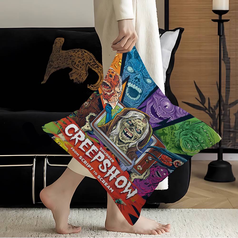 Amine C-Creepshow Personalized Pillow Dust Cover Bedroom Kids Party Decoration Pillowcase Birthday Children Gift