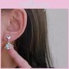 Creative Heart Star Earrings For Women 2023 Fashionable Alloy Plated Jewelry