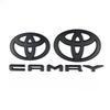 For Toyota Camry XV403pcs/Set Hood Badge Trunk Badge Camry Letters for 2024 2025 9th Generation Toyota Camry OVERLAY Modification Gloss Black