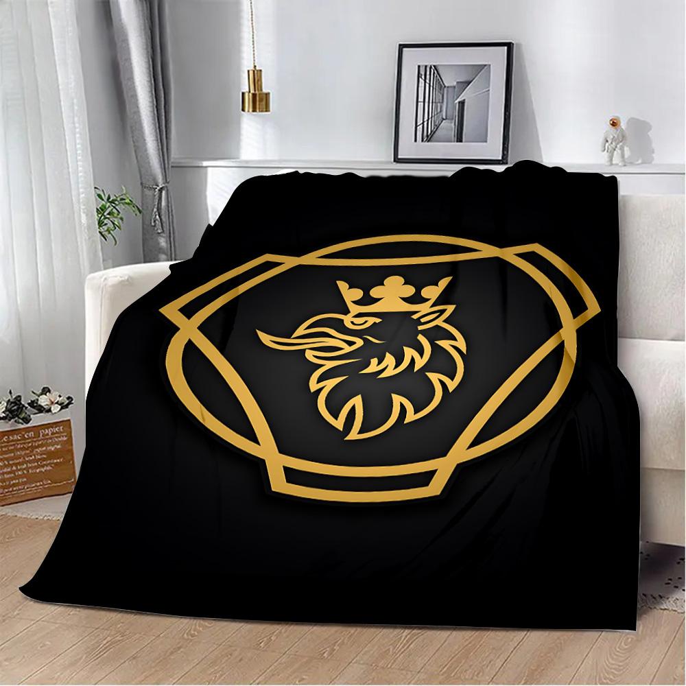 Sweden S-Saabs S-Scanias Printed Blanket Picnic Blankets Warm Blanket Soft and Comfortable Blanket Home Travel Birthday Gift