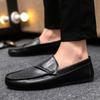 Herrenschuhe mit niedrigem Schaft One-Pedal-Slipper 2025 rutschfest wasserdicht dicksohlig formelle Kleidung Wenzhou lässiger Sommer schwarz Fußbedeckung