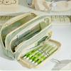 Zipper Pen Bag Five-Layer Pen Storage Bag Multifunctional Pencil Box  Student
