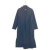 BLENHEIM U238-017 Black shawl collar long light coat coat XS blackUsed