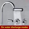 Water Saving Swivel Waterfall Faucet 360° Rotating Water Tap Extender  Bathroom