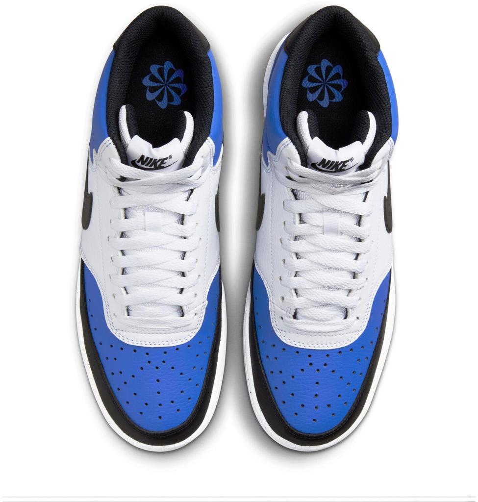 Nike Court Vision Mid Next Nature Sneakers (FQ8740-480) Game Royal/white/black
