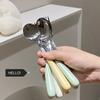 Clearance, Wind Cream Yellow Ceramic Handle Stainless Steel Fork Spoon Set Knife Fork Spoon Dessert Spoon Western Tableware