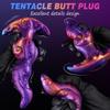 Colorful Octopus Tentacles Anal Plug Wearing A Phallus Training Tentacles In The Backyard  Dilators Sex Products  Alternative Toys