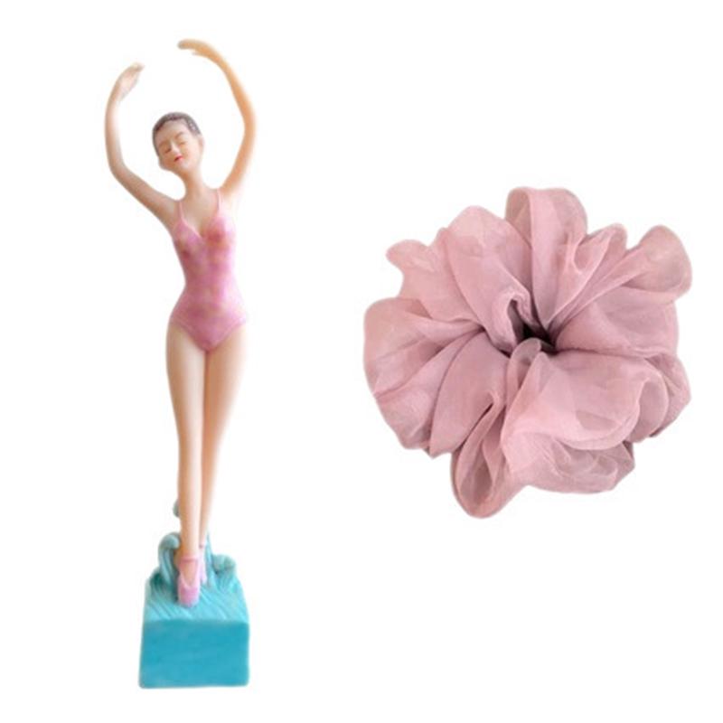 Resin Ballerina Angel Figurine Home Decor Table Centerpiece Ornament For Girls Women Birthday Gift Romantic Nursery Display