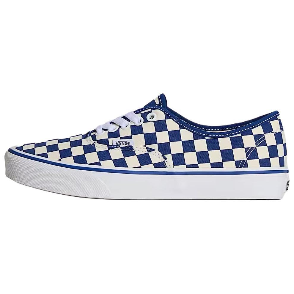 Vans Authentische Skateboard-Schuhe Unisex Blau Weiß VN000EGAAMQ1