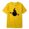Mens Tshirt 100 Cotton Short Sleeve Space Moon Print Men T Shirt Casual Summer Loose Men Tshirt Cool Tshirt Male Tees Tops